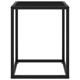 Filadelfio Glass Top Frame End Table