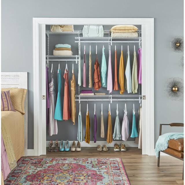 1.8m Heavy Duty ShelfTrack Wardrobe System by ClosetMaid