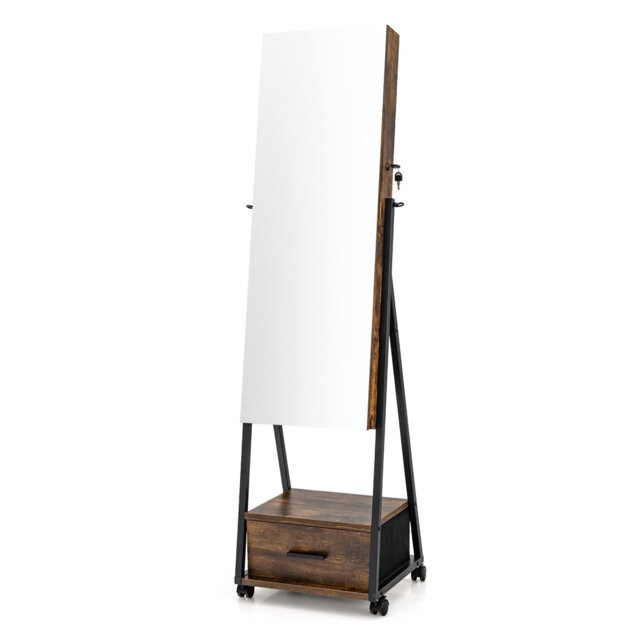 Jahnee Wall Jewelry Armoire