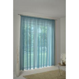 Peck Slot Top Semi Sheer Single Curtain