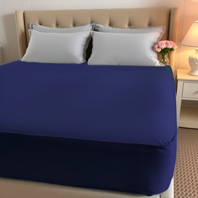 Paul's Microfibre Super Soft Brushed Deep Fitted Bed Sheet