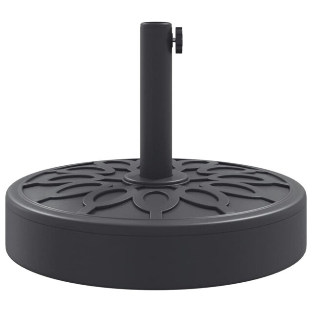 Vidaxl Parasol Base For 38 / 48 Mm Poles 25 Kg Round