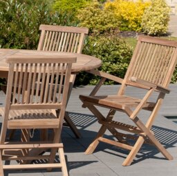 Woehler Folding Garden Chair