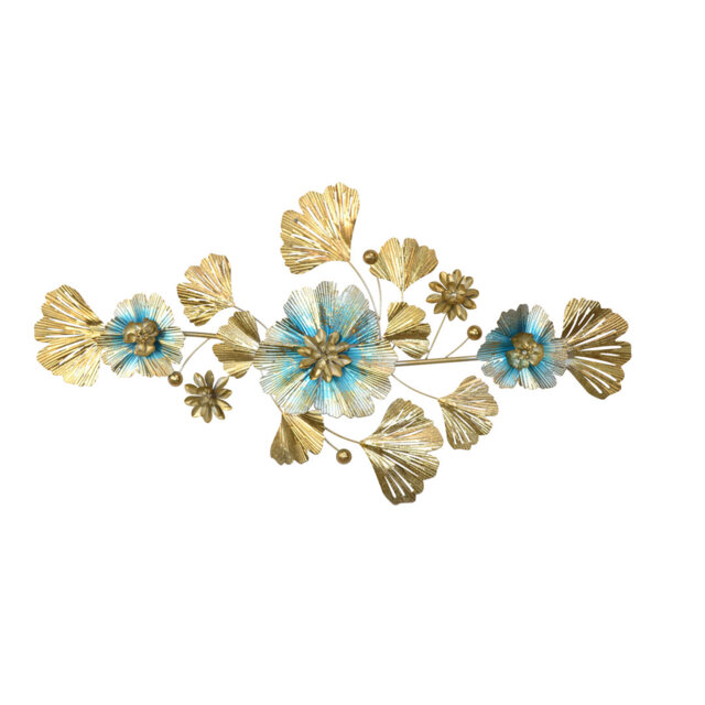Glam Plants & Flowers Wall Decor on Metal