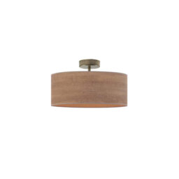 Birmadevi Fabric Semi Flush Mount