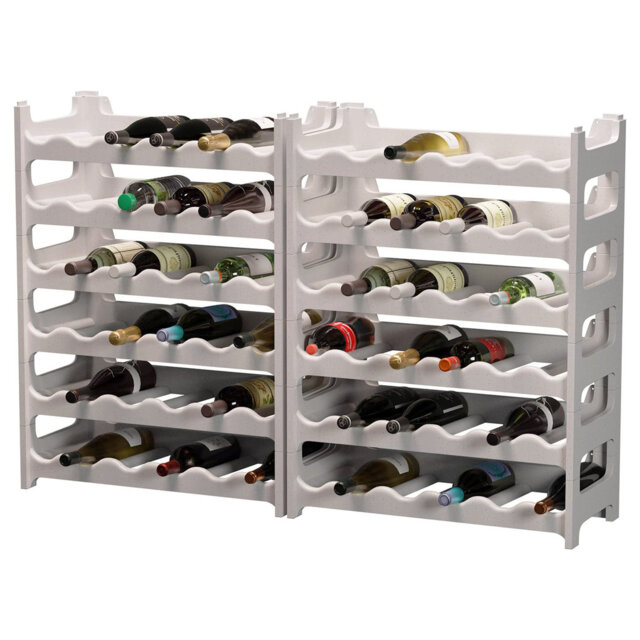 Colbe 72 Bottle Floor Wine Bottle Rack