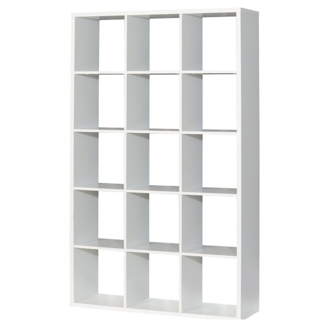 Paterson 176.3cm H x 107.2cm W Cube Bookcase