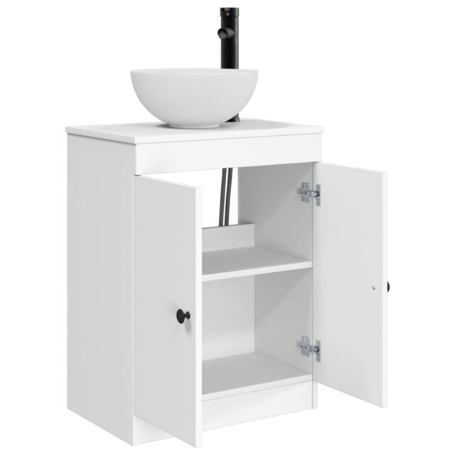 Single Bathroom Vanity with Ceramic Basin
