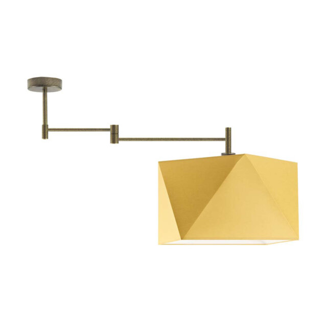 Demarie Fabric Semi Flush Mount