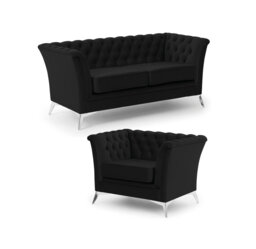 Whitby 2 - Piece Velvet Living Room Set