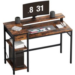 Andrick Metal Base Computer Desk