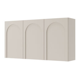Arkadia Three Door Sideboard With Routed Fronts 150 cm Beige