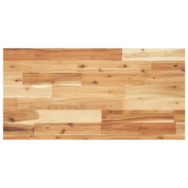 Bathroom Vanity Top Oil Finished 80X40x4 Cm Solid Wood Acacia