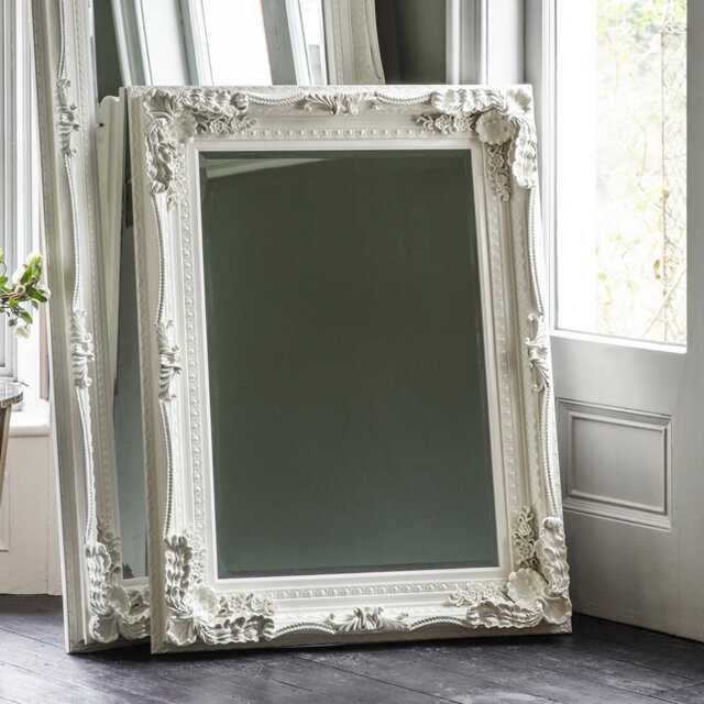 Lapeer Wood Flat Mirror