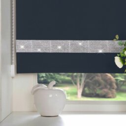 Diamante Room Darkening Roller Blind