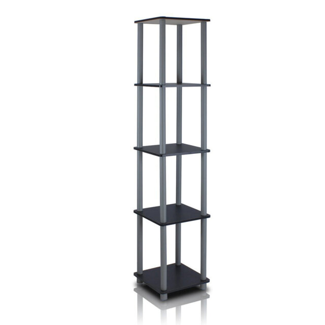Cearfoss 146.3cm H x 29.5cm W Engineered Wood Corner Bookcase