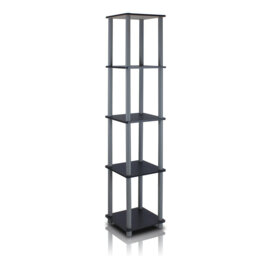 Cearfoss 146.3cm H x 29.5cm W Engineered Wood Corner Bookcase