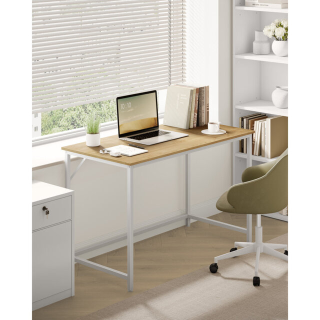 Alaeyah Metal Base Computer Desk