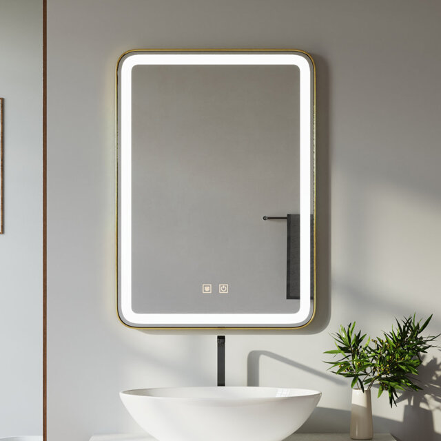 Aluminium Rectangle Mirror