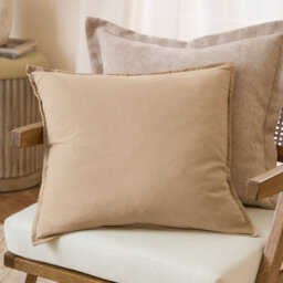Slub Cotton Square Cushion