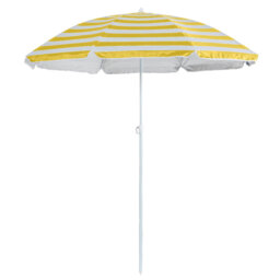 Harbour Housewares - Metal Beach Parasol - 1.8m