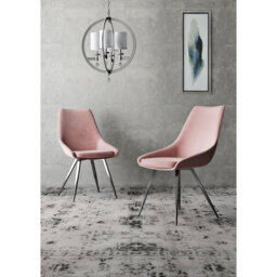 Anaias Velvet Upholstered Side Chair