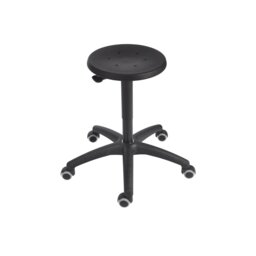 Height-adjustable office stool