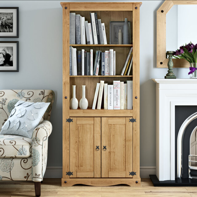 Castillon Bookcase Display Cabinet Corona Style