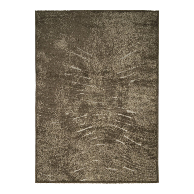 Randallstown Dehors-Dedans Ondes Power Loom Brown Indoor/Outdoor Rug