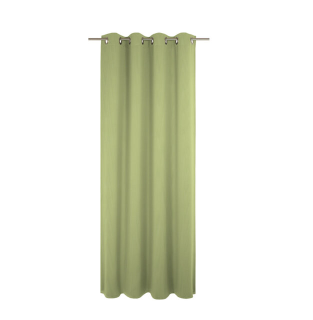 Uni Collection 100% Cotton Room Darkening Curtain Single Panel