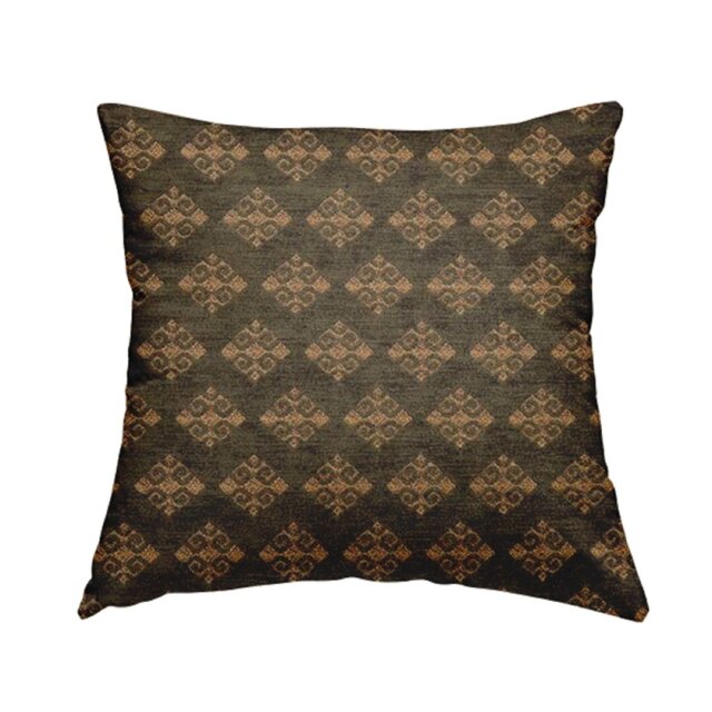 WoodWard Geometric Rectangular Cushion