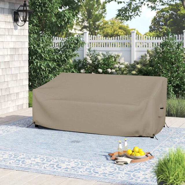 Outdoor Water Resistant Patio Bench Cover