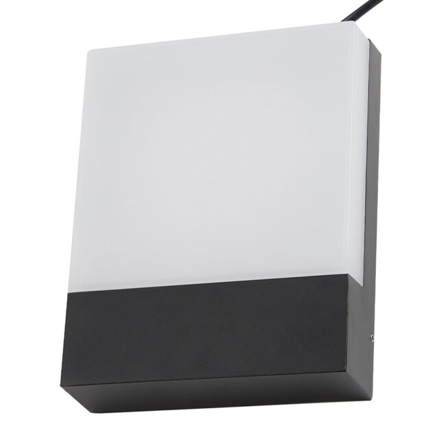 Matte Black Outdoor Sconce