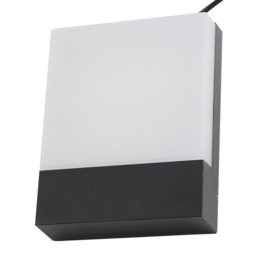Matte Black Outdoor Sconce