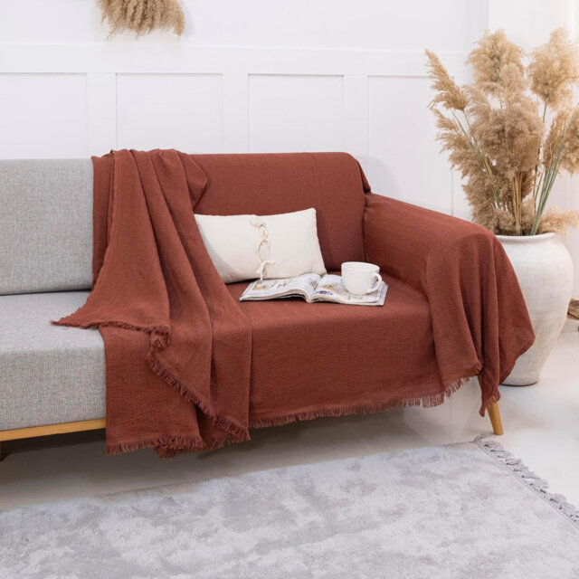 Cotton Box Cushion Sofa Slipcover