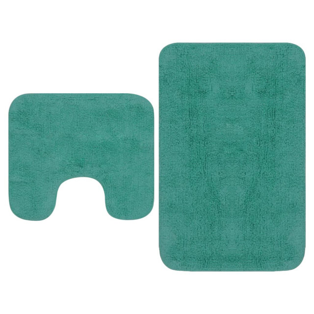 2 Piece Bath Mat Set