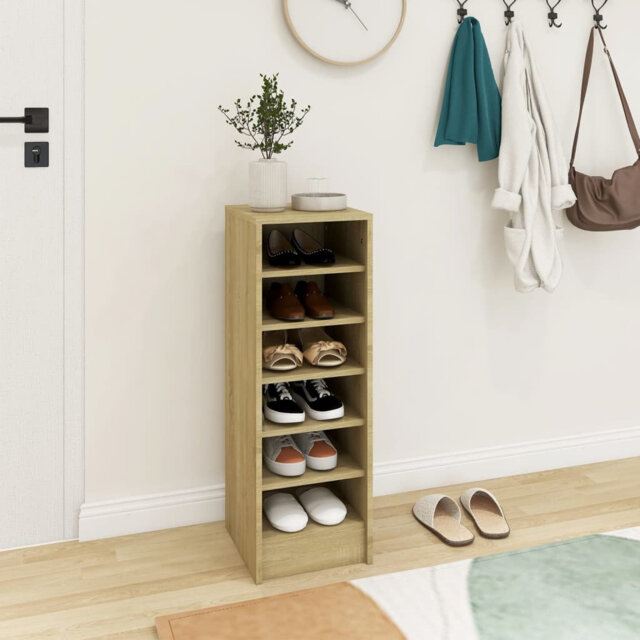 Shoe Cabinet 31.5x35x90 cm Engineered Wood