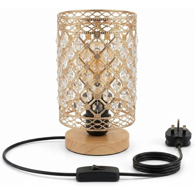 Wood Table Lamp