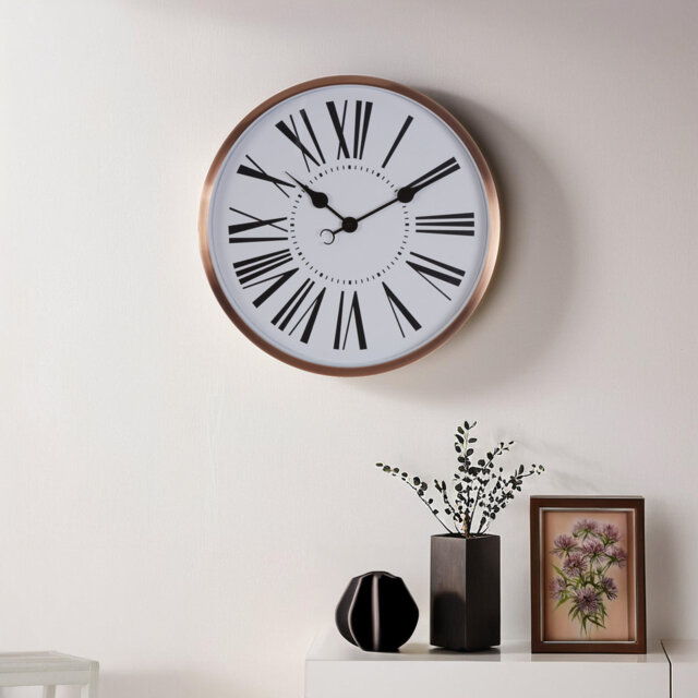 Tynan Glass Wall Clock