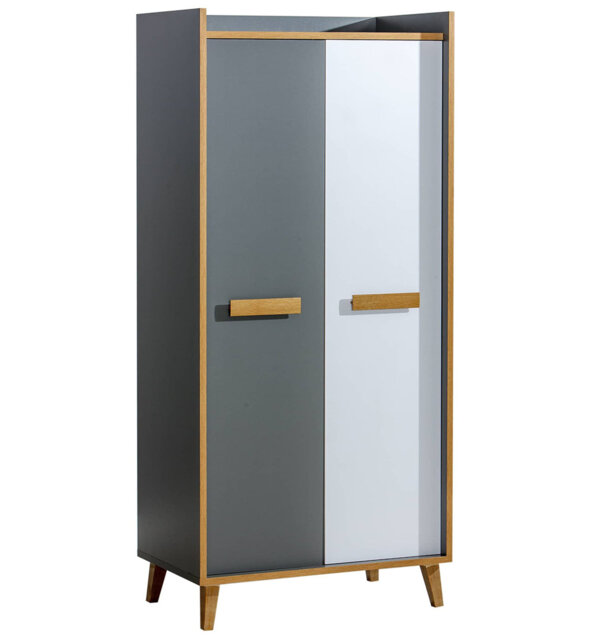 Bryler 2 Door Manufactured Wood Wardrobe