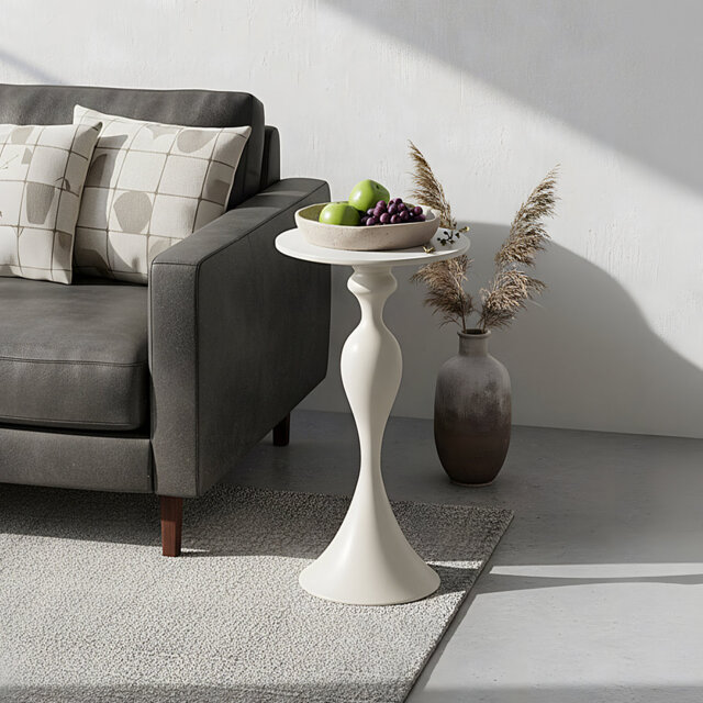 Stylish Cold-Rolled Steel Side Table