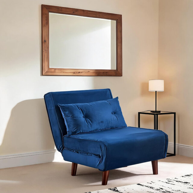 Lonara One Seater Upholstered Single Convertible Chair