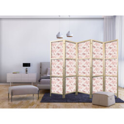 171cm H Solid Wood Folding Room Divider