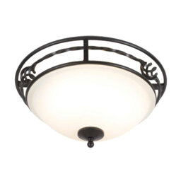 Sackler Glass Flush Mount
