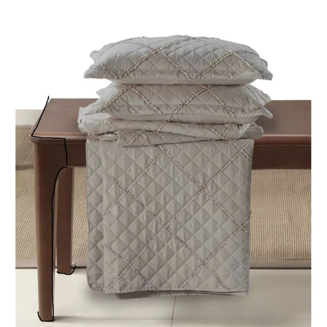 Microfiber Bedspread with Pillow Shams Included
