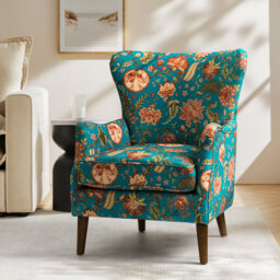 Alayzhia 72.39cm W Country Upholstered Armchair with Wingback
