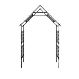 Spire Heavy Duty Garden Arch Trellis for Climbing Plants Vines Wedding Archway Outdoor 120x40x240cm