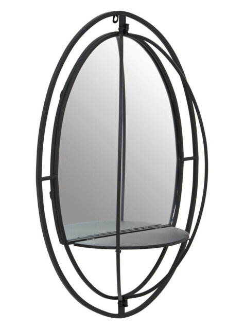 Alfons Metal Oval Mirror