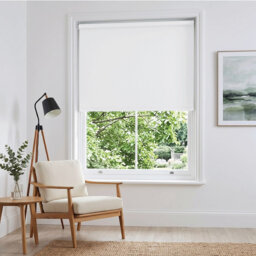 Thermal Blackout Roller Blind - Trimmable Cut to Size - Heavy Duty Metal Tube