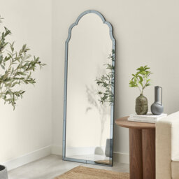 Weippe Glass Arch Floor Mirror